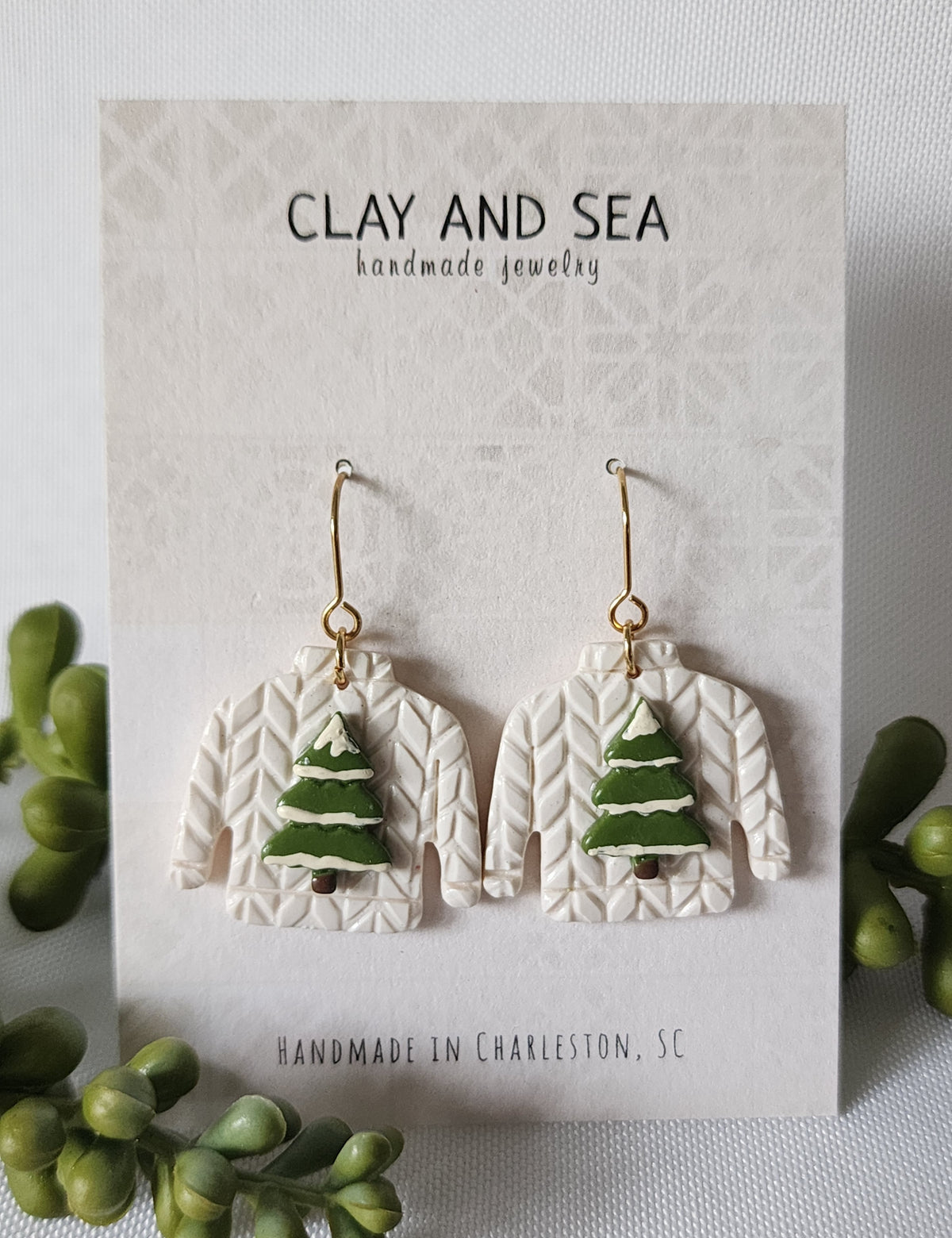 Christmas Sweater Earrings