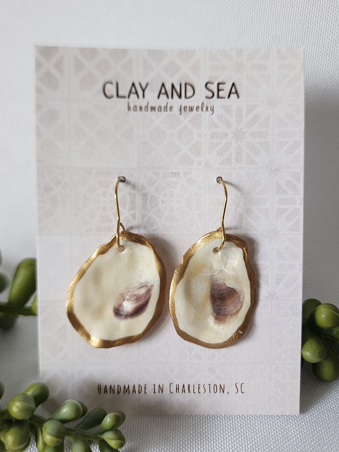 Oyster Shell Earrings