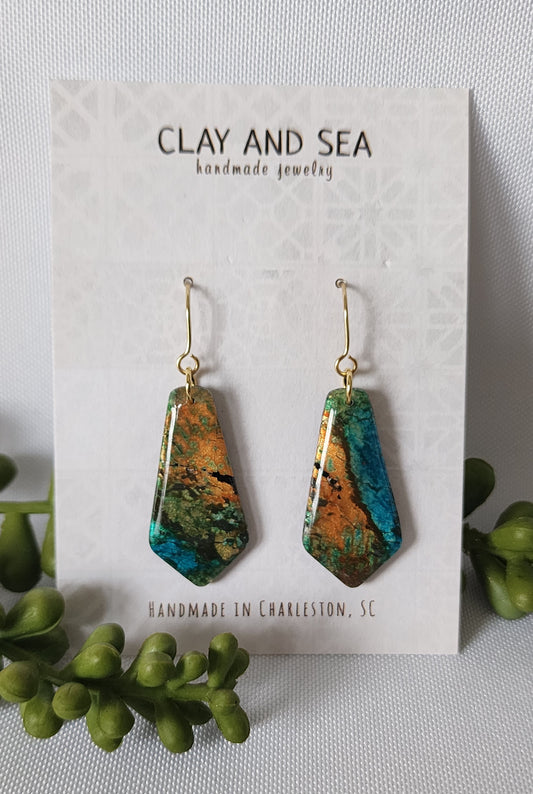 Chrysocolla Earrings