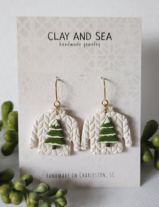 Christmas Sweater Earrings