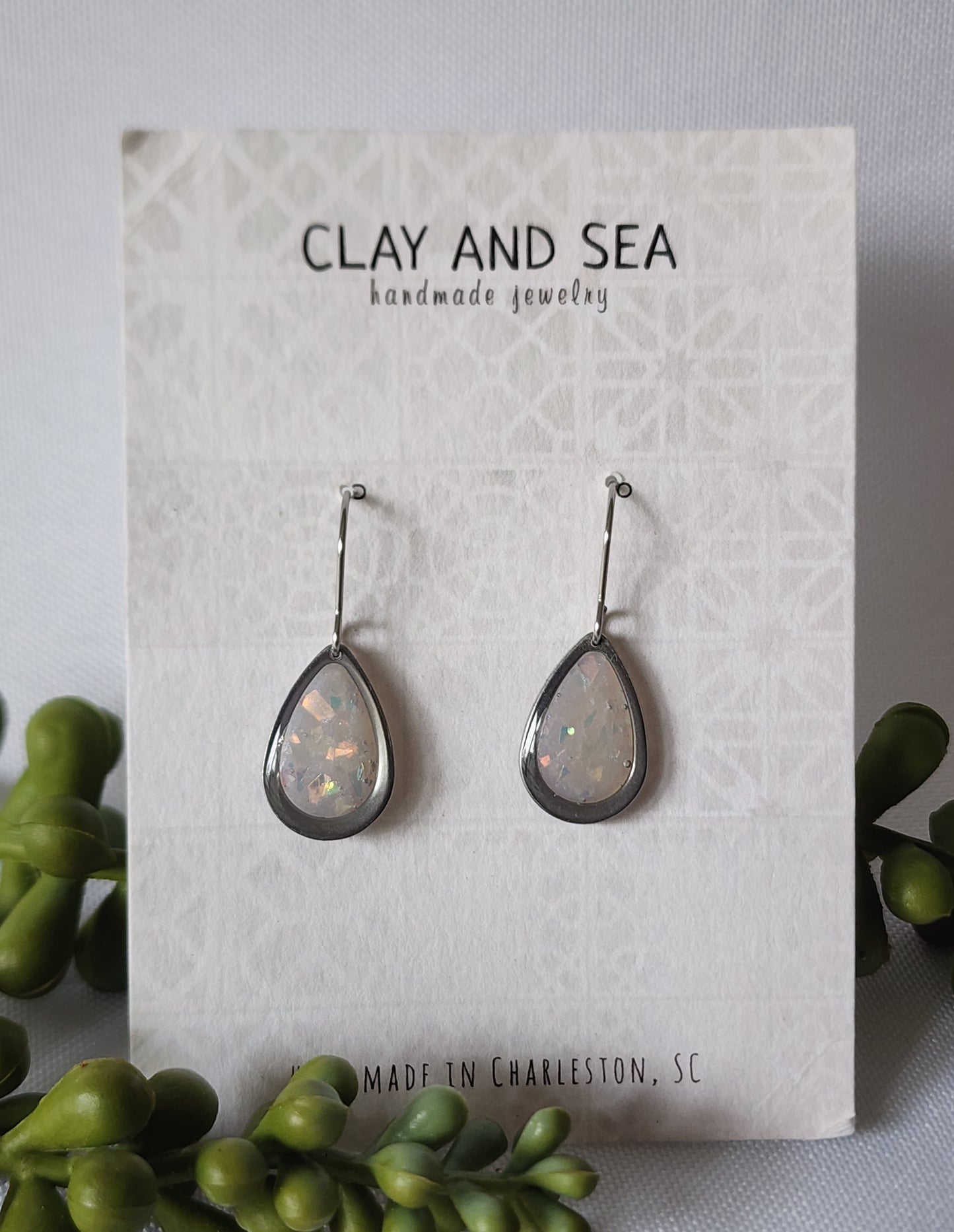 Small Teardrop Earrings Multiple Colors and Designs