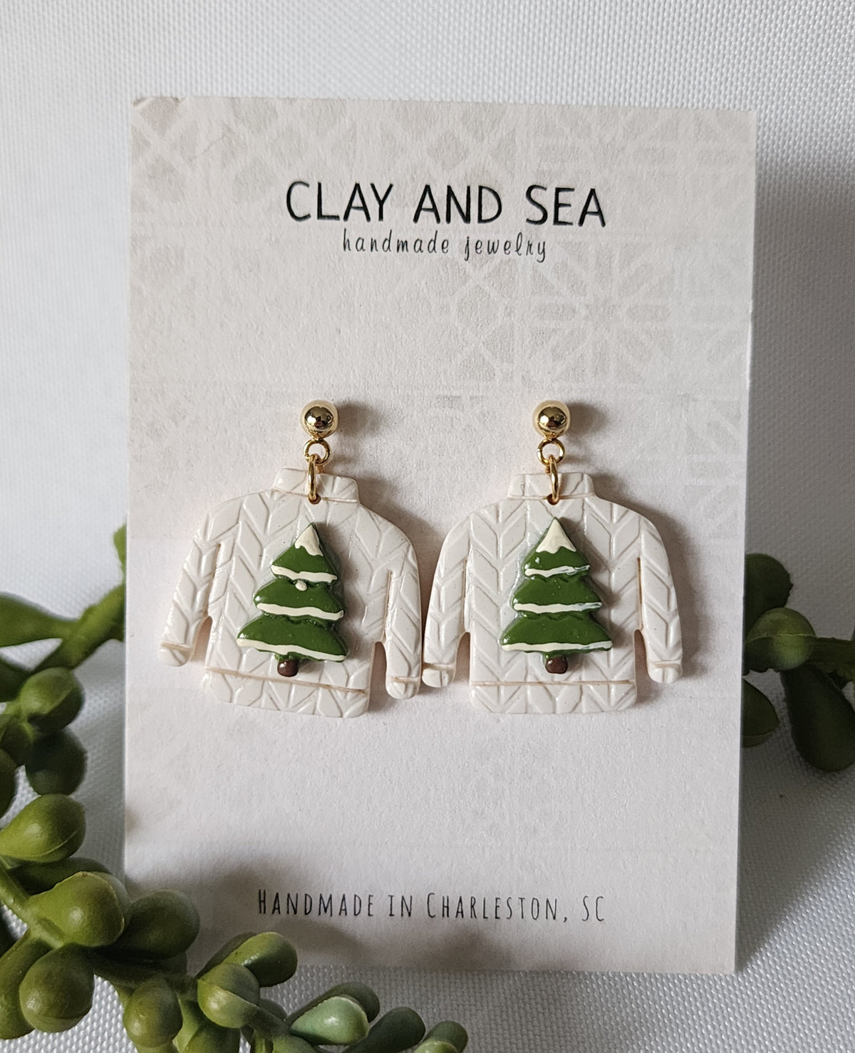 Christmas Sweater Earrings