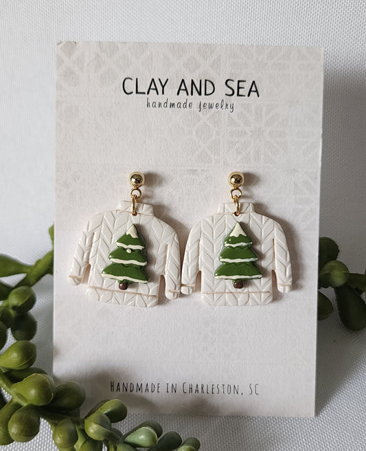 Christmas Sweater Earrings