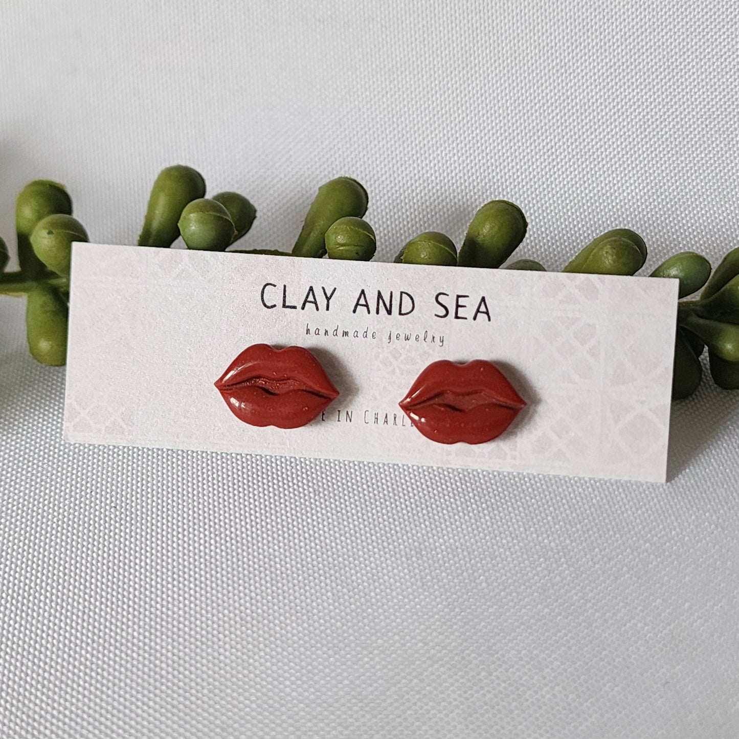 Lips Stud Earrings Multiple Colors