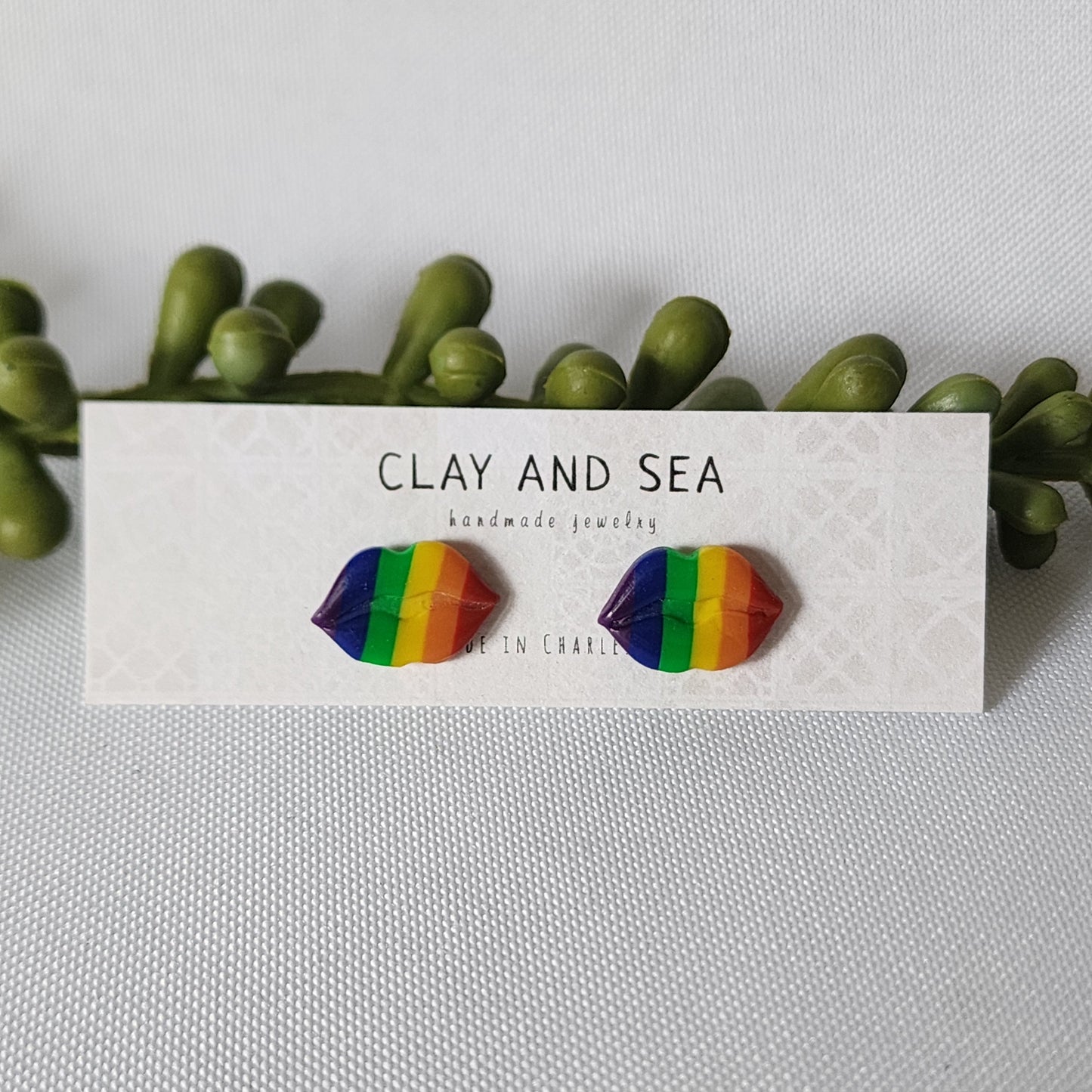 Lips Stud Earrings Multiple Colors