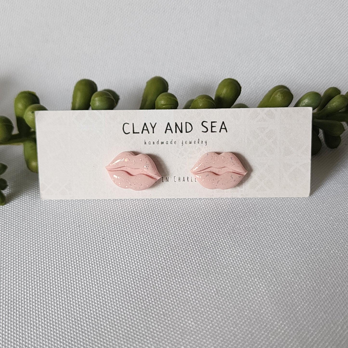 Lips Stud Earrings Multiple Colors